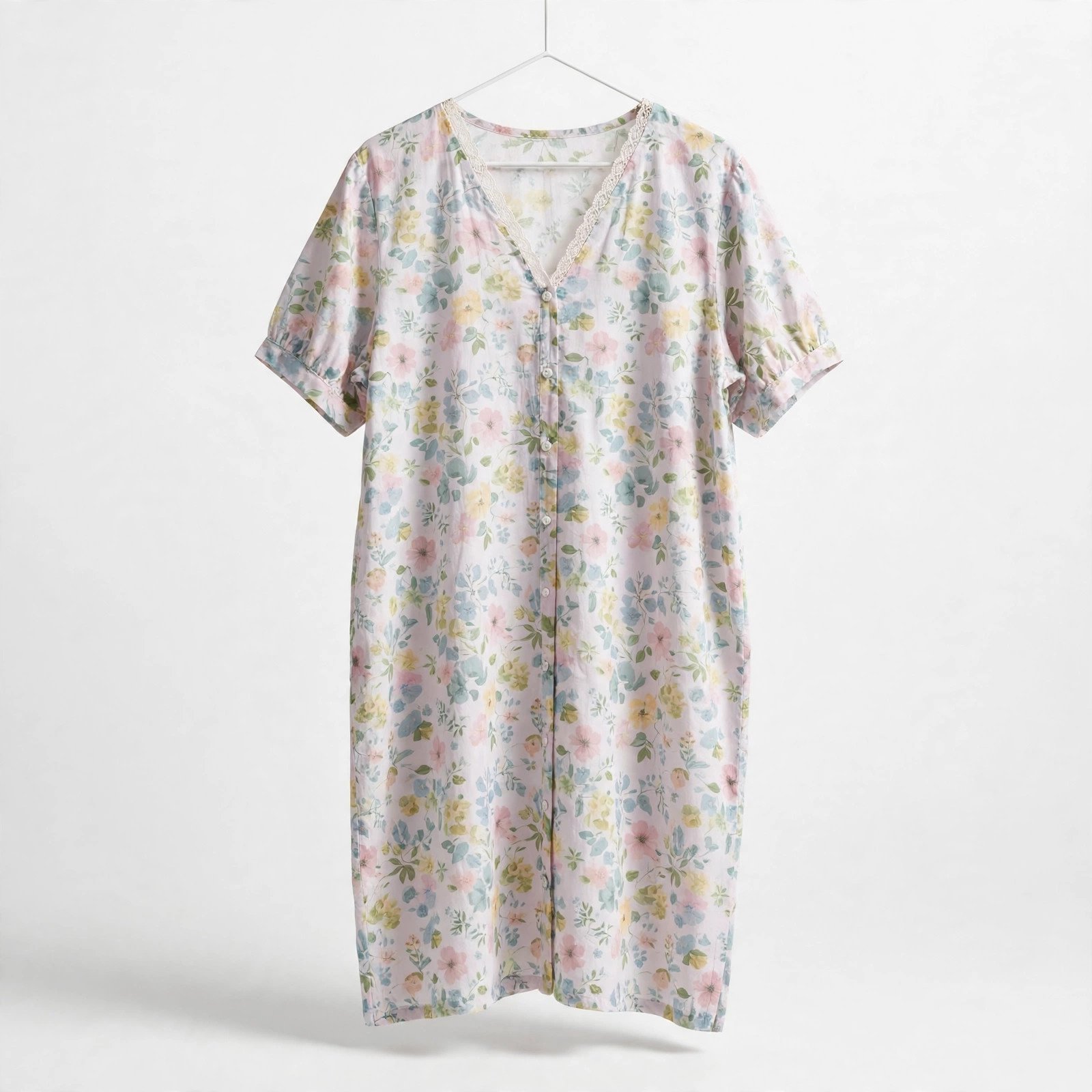 Heer Floral Lawn Nighty